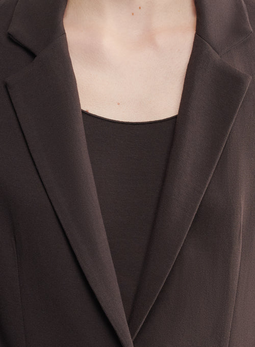 Viscose and elastane jacket - MAJESTIC FILATURES