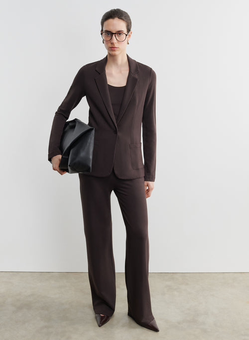 Viscose and elastane jacket - MAJESTIC FILATURES
