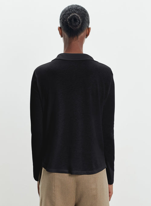 Shirt in cotton and cashmere - MAJESTIC FILATURES