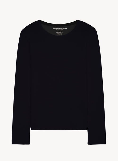 Camiseta de algodón orgánico y cachemir - MAJESTIC FILATURES