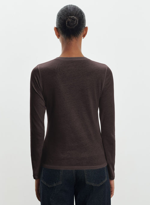 T-Shirt aus bio-baumwolle und kaschmir - MAJESTIC FILATURES