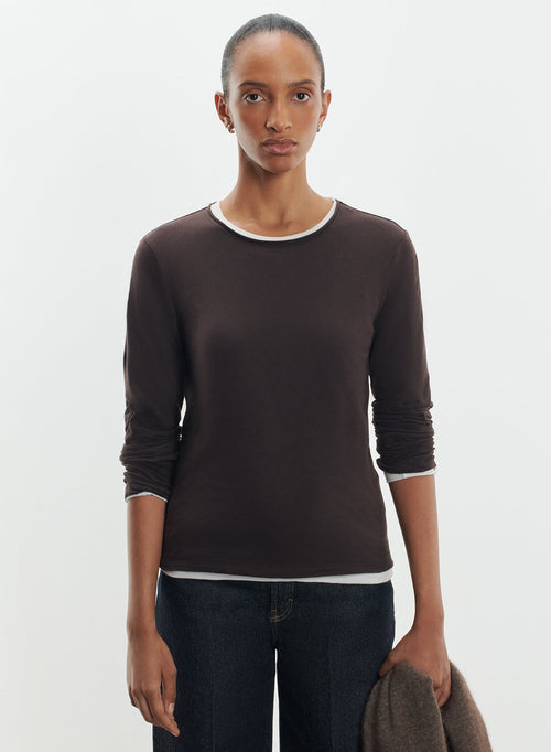 Camiseta de algodón orgánico y cachemira - MAJESTIC FILATURES