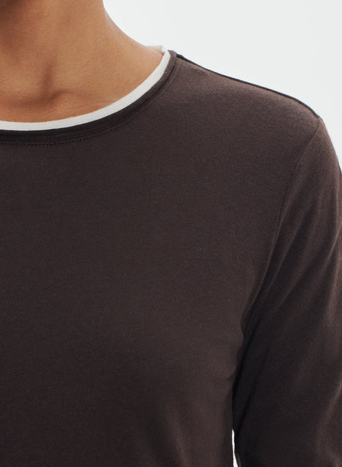 Camiseta de algodón orgánico y cachemira - MAJESTIC FILATURES