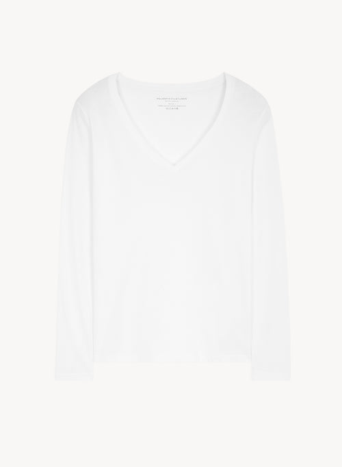Bio-Baumwoll-T-Shirt - MAJESTIC FILATURES