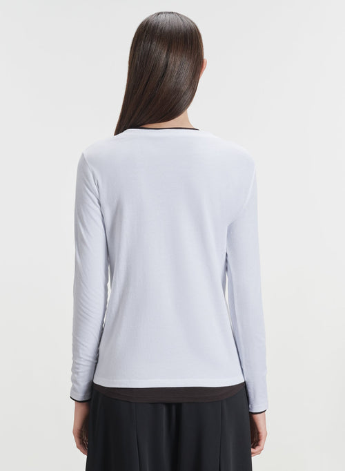Bio-Baumwoll-T-Shirt - MAJESTIC FILATURES