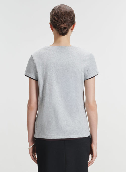Bio-Baumwoll-T-Shirt - MAJESTIC FILATURES