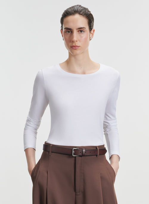 Bio-Baumwoll-T-Shirt - MAJESTIC FILATURES