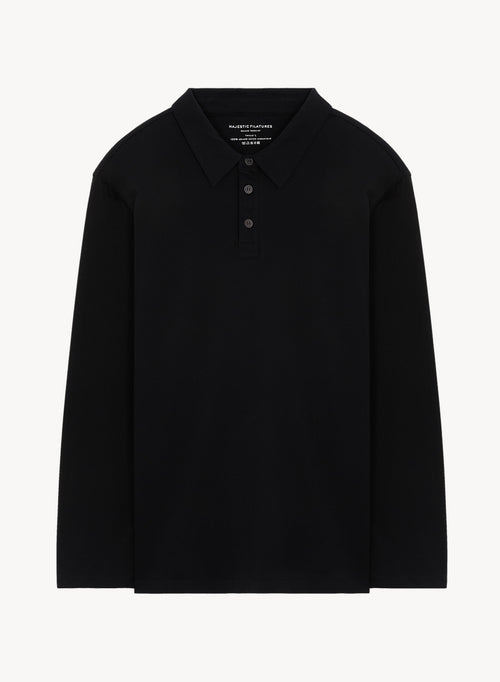 Polo de algodón orgánico - MAJESTIC FILATURES