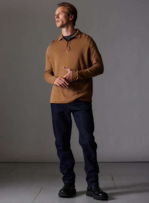 Navy Hooded Sweatshirt with Long Sleeves in Viscose / Elastane - MAJESTIC FILATURES