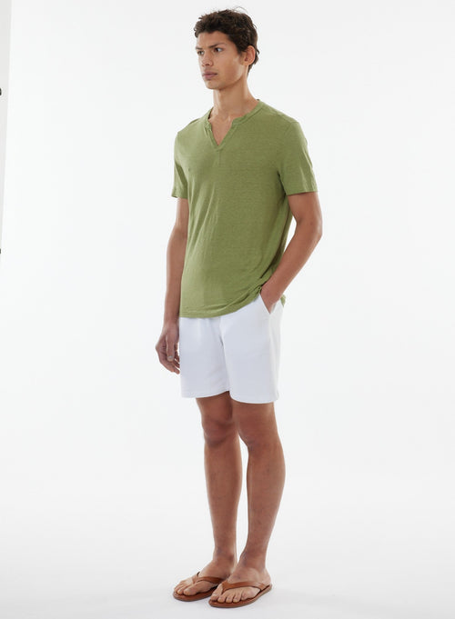 Tunisian Cactus Short Sleeve Tunisian Linen / Elastane - MAJESTIC FILATURES