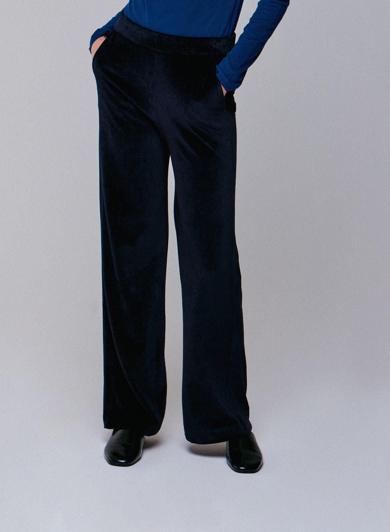 Navy pants WOMEN | Majestic Filatures – MAJESTIC FILATURES