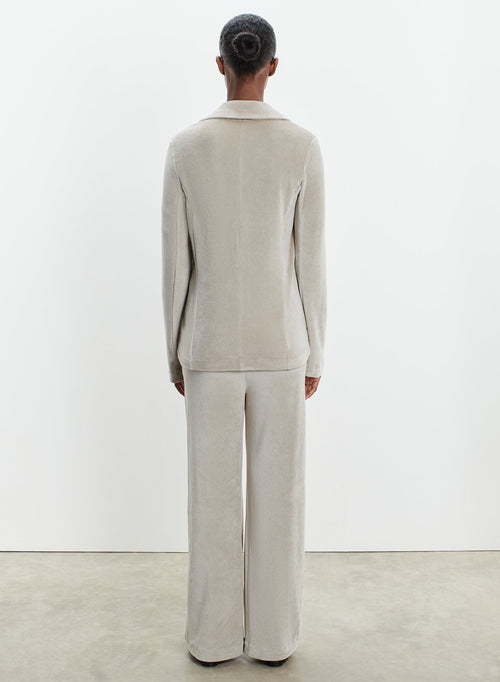 Jacket in cotton, modal and elastane - MAJESTIC FILATURES