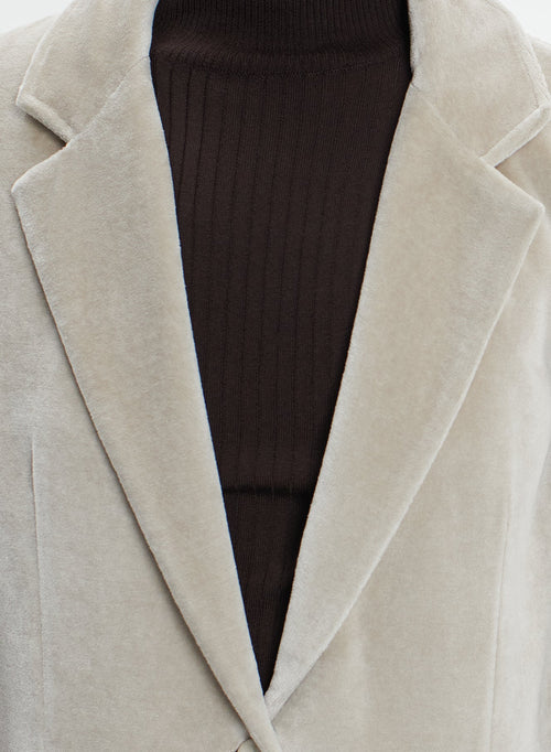 Jacket in cotton, modal and elastane - MAJESTIC FILATURES