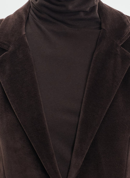 Jacket in cotton, modal and elastane - MAJESTIC FILATURES