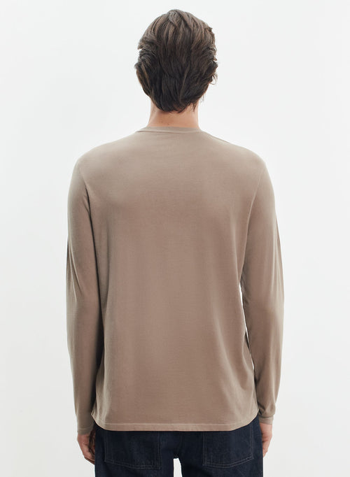 T-Shirt aus Bio-Baumwolle und Elastan - MAJESTIC FILATURES