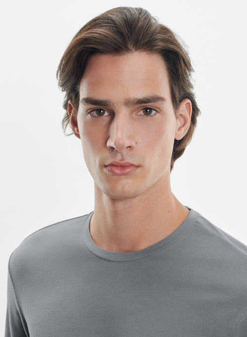 T-shirt en coton organique et élasthanne - MAJESTIC FILATURES