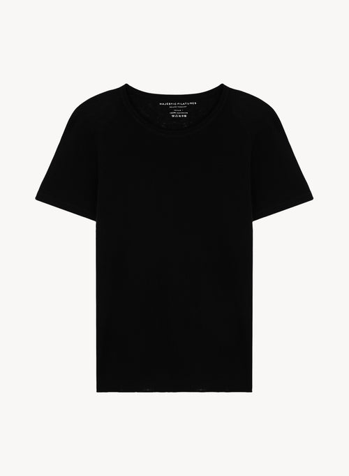 T-shirt en cachemire - MAJESTIC FILATURES