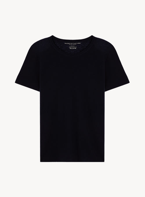 T-shirt en cachemire - MAJESTIC FILATURES