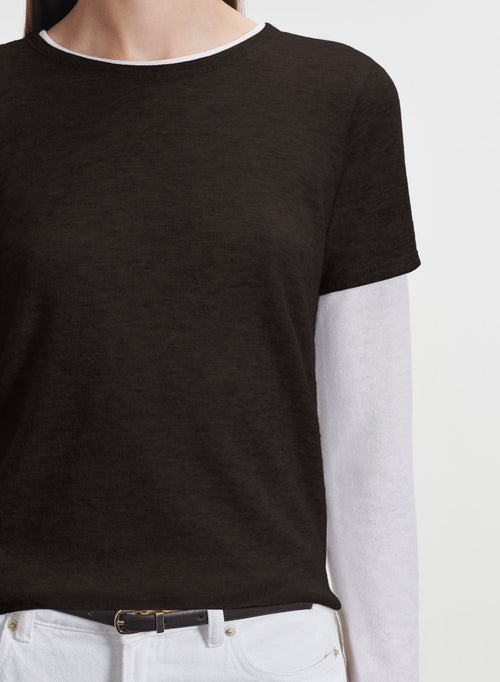 Camiseta de cachemira - MAJESTIC FILATURES