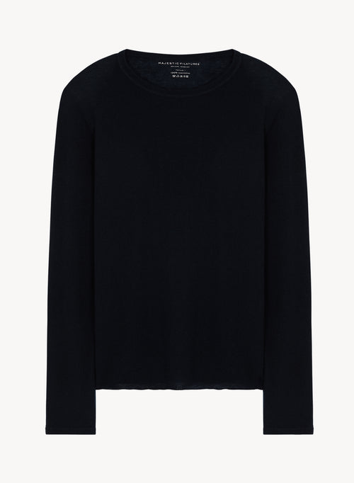 T-shirt en cachemire - MAJESTIC FILATURES