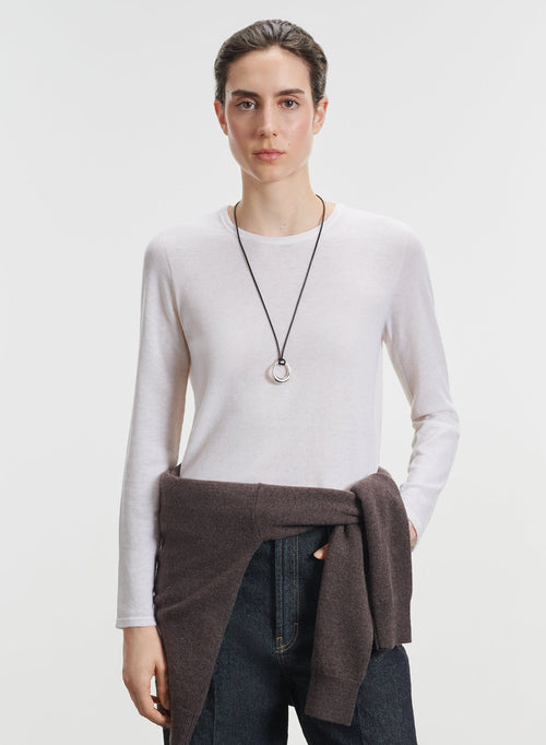 T-shirt en cachemire - MAJESTIC FILATURES