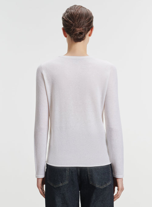 T-shirt en cachemire - MAJESTIC FILATURES