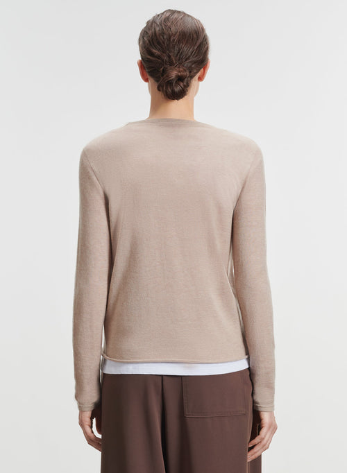 Kaschmir-T-Shirt - MAJESTIC FILATURES