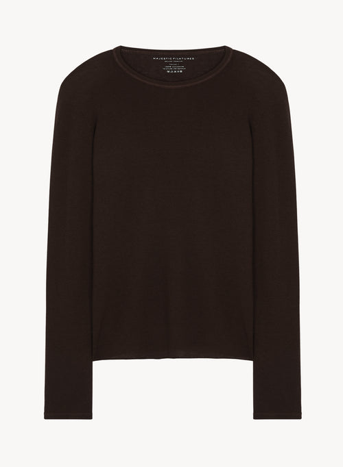 T-shirt en cachemire - MAJESTIC FILATURES