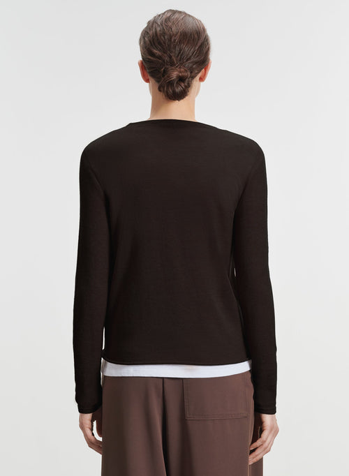 T-shirt en cachemire - MAJESTIC FILATURES