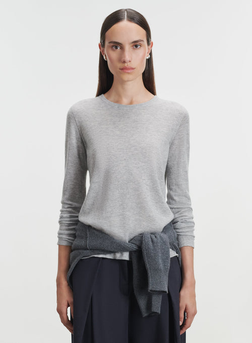 Kaschmir-T-Shirt - MAJESTIC FILATURES