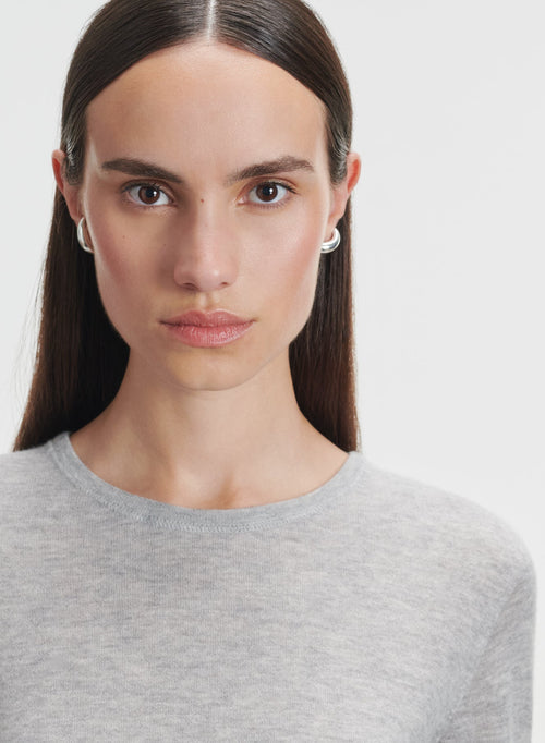 Kaschmir-T-Shirt - MAJESTIC FILATURES