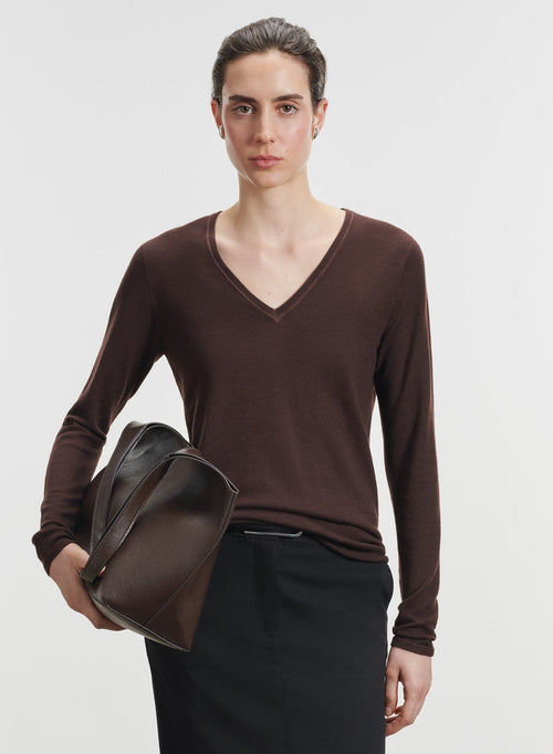 T-shirt en cachemire - MAJESTIC FILATURES