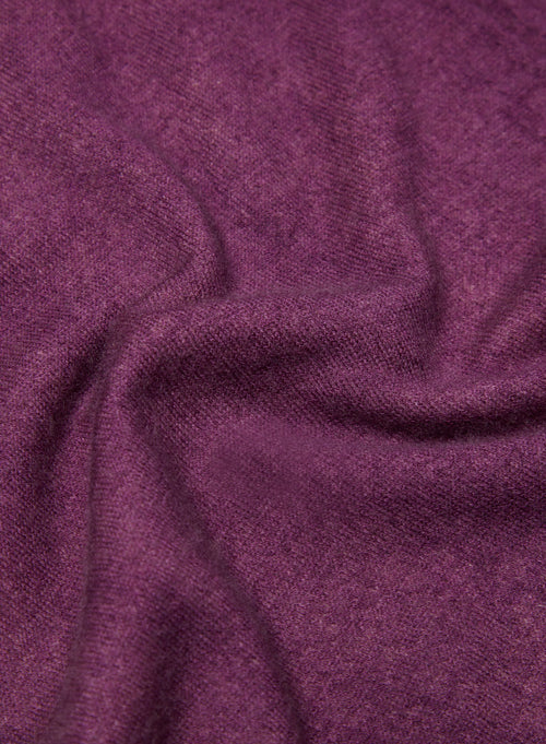 Pantalon Violet en Cachemire - MAJESTIC FILATURES