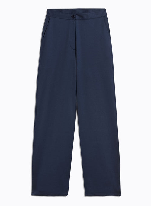 Pantalones azul marino - MAJESTIC FILATURES