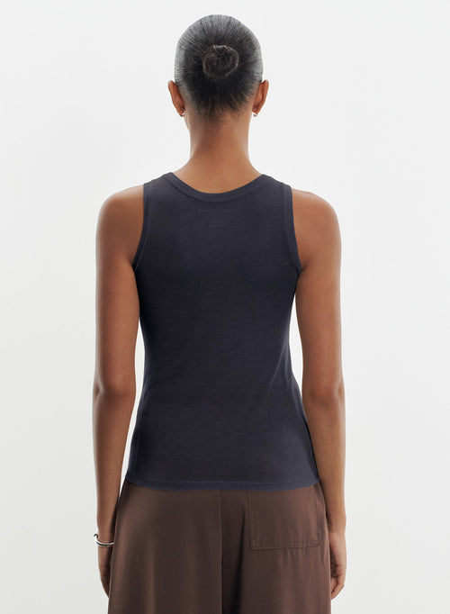 Camiseta de tirantes de viscosa y cachemira - MAJESTIC FILATURES