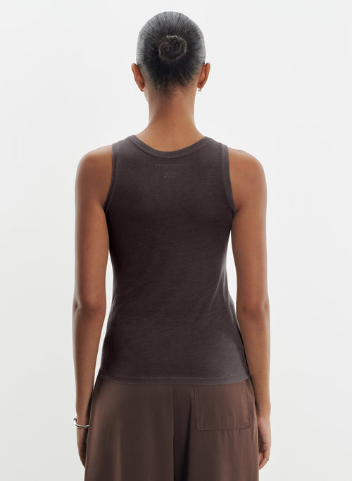 Tank top in viscose and cashmere - MAJESTIC FILATURES