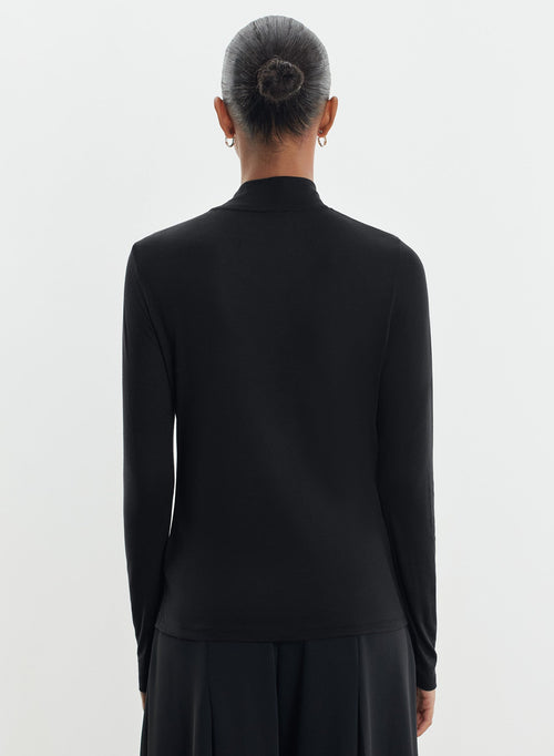 T-shirt in viscose and cashmere - MAJESTIC FILATURES