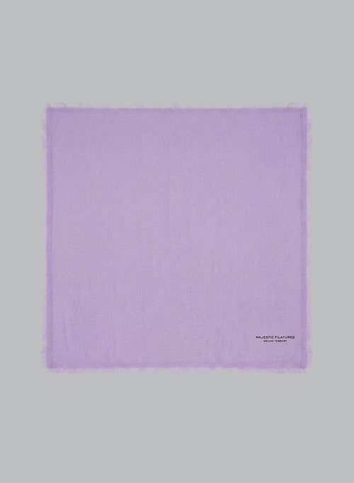Light Purple Cashmere Bandana - MAJESTIC FILATURES