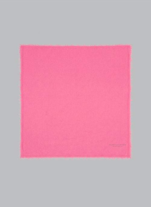 Pink Cashmere Bandana - MAJESTIC FILATURES