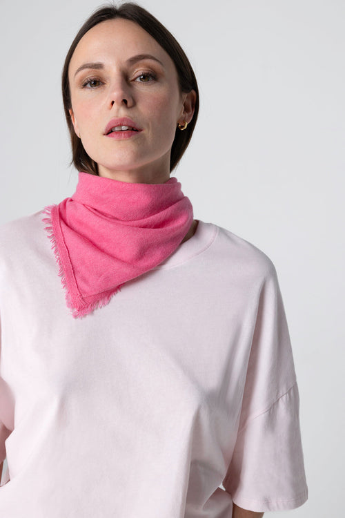 Bandana Rose en Cachemire - MAJESTIC FILATURES