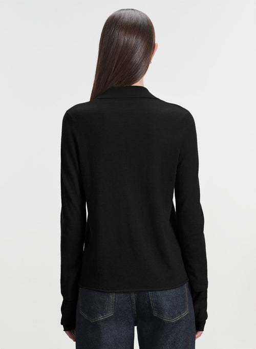 Kaschmir-Poloshirt - MAJESTIC FILATURES