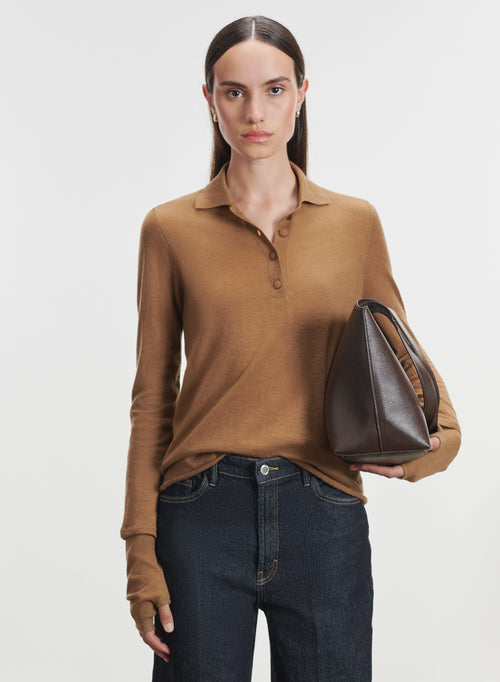 Polo en cachemire - MAJESTIC FILATURES