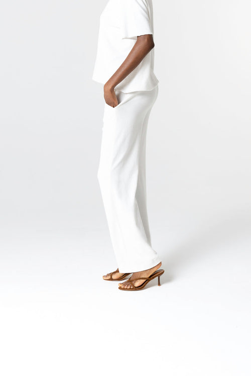 Milk Pants in Organic Cotton / Polyamide - MAJESTIC FILATURES