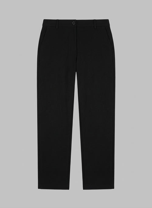 Black Supima cotton pants - MAJESTIC FILATURES