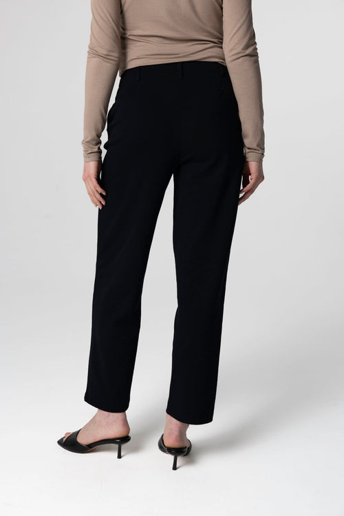 Black Supima cotton pants - MAJESTIC FILATURES