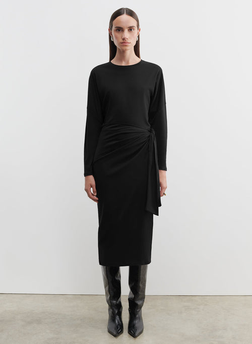 Baumwoll-Supima-Kleid - MAJESTIC FILATURES