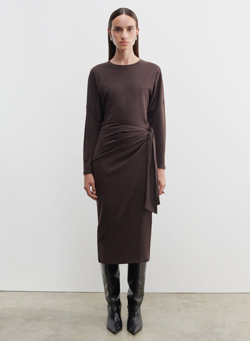 Baumwoll-Supima-Kleid - MAJESTIC FILATURES