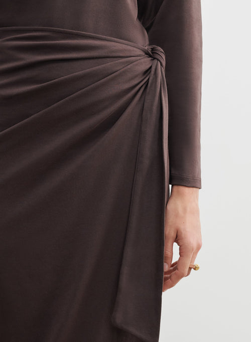 Baumwoll-Supima-Kleid - MAJESTIC FILATURES
