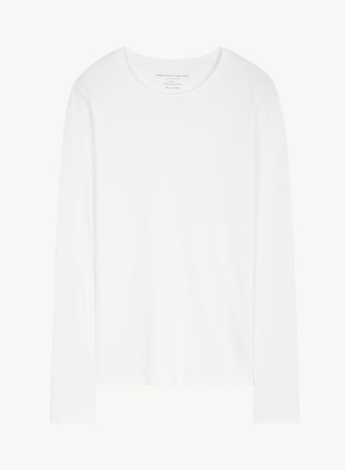 Supima Baumwoll-T-Shirt - MAJESTIC FILATURES