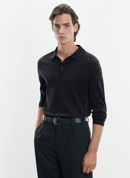 Polo en coton supima - MAJESTIC FILATURES
